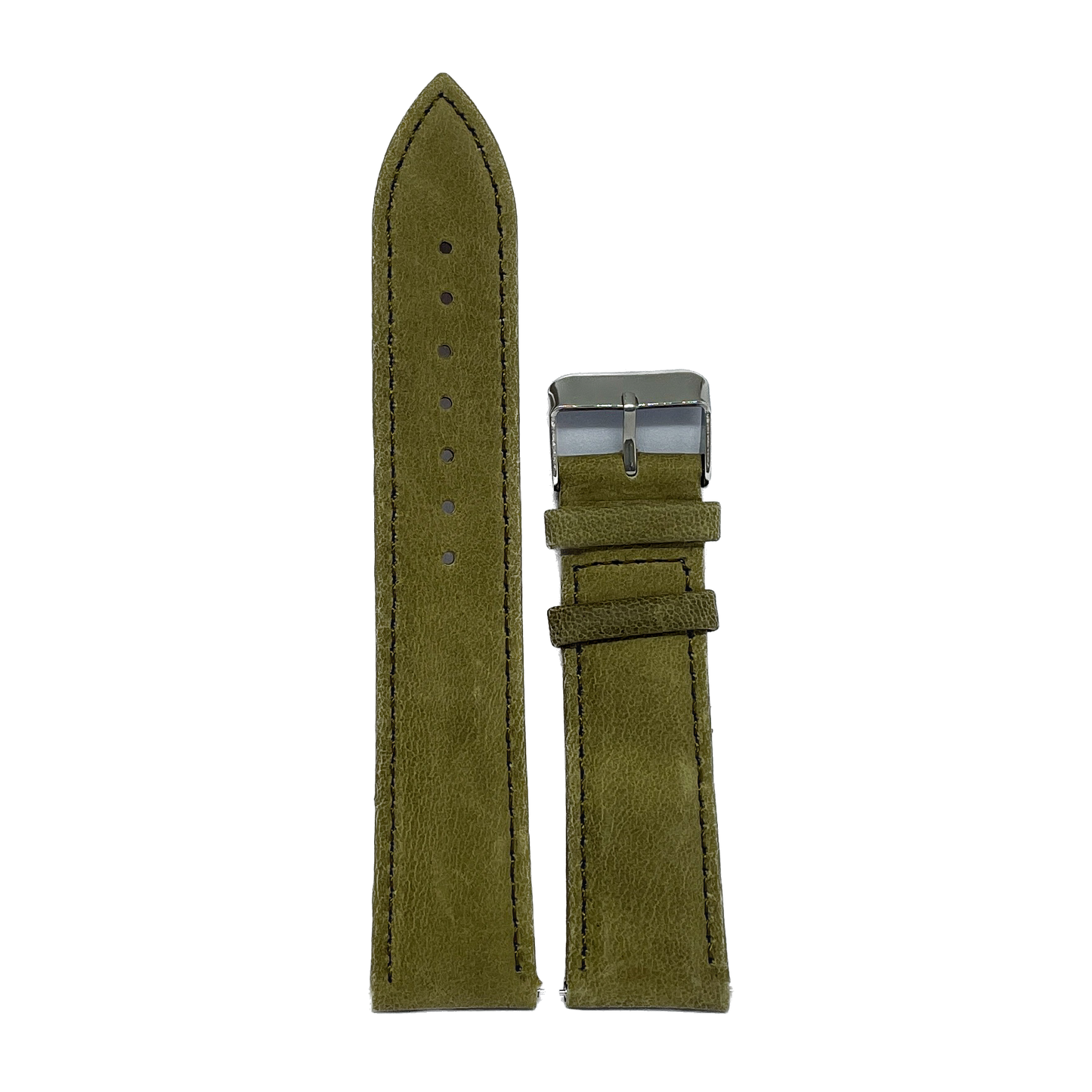 Swift Leather Strap - Army Green