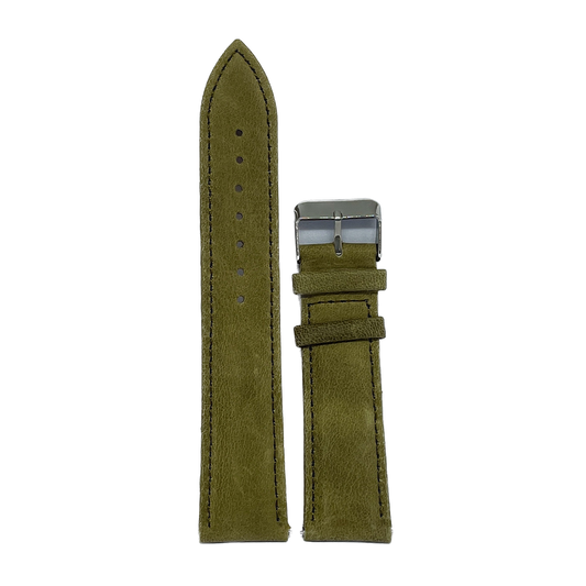 Swift Leather Strap - Army Green