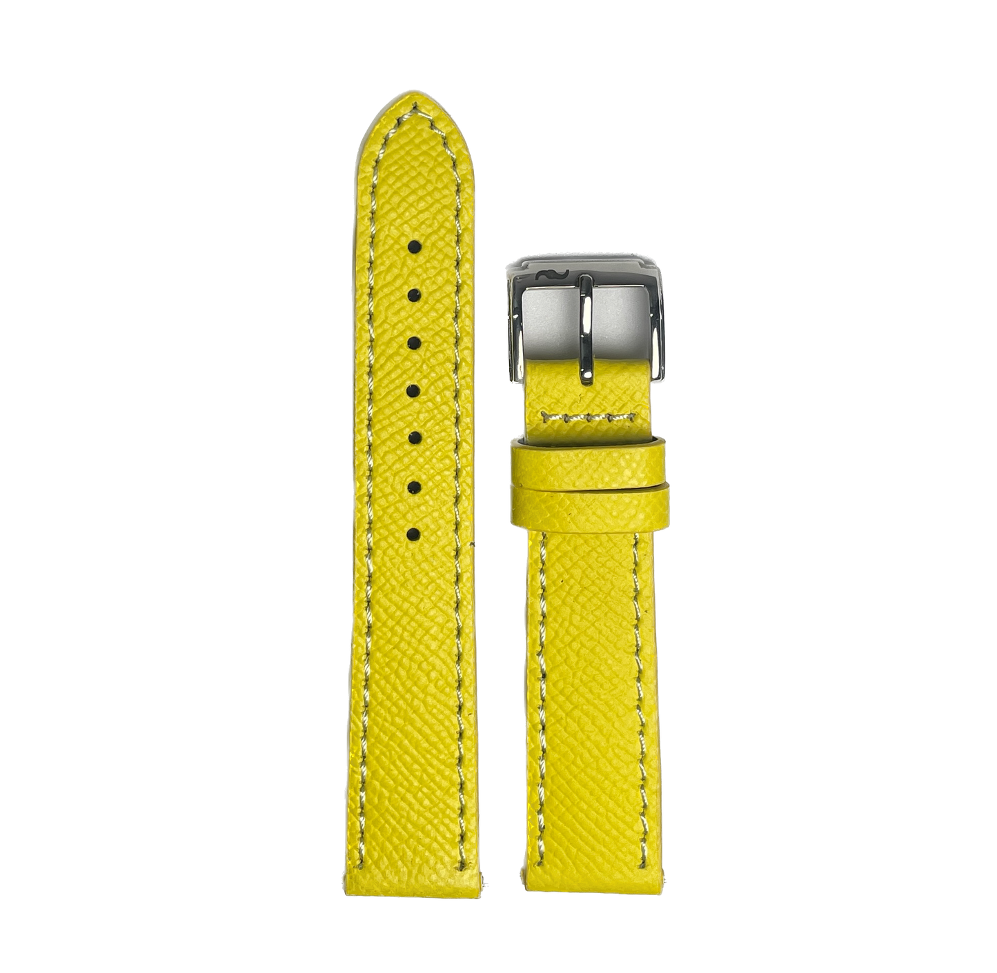 Epsom Leather Strap - Yellow