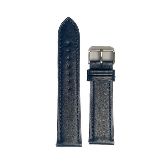 Swift Leather Strap - Navy Blue