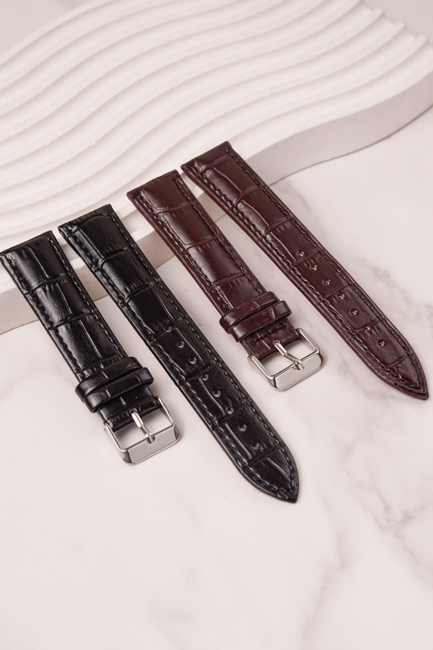 Crocodile Strap - Black