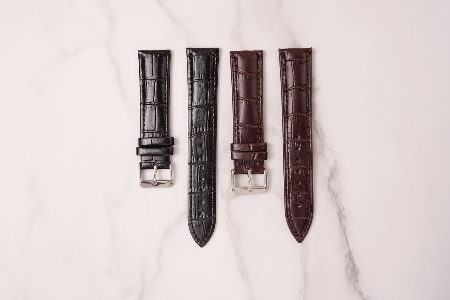 Crocodile Strap - Black